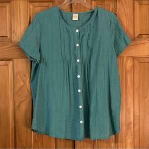 NWOT Blair Top Blouse Size L